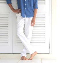 Load image into Gallery viewer, Men&#39;s Linen Large Size Pocket Trousers
