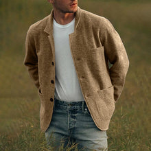 Load image into Gallery viewer, Solid Color Casual Jacket
