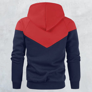 Color Block Casual Sports Sweatshirt