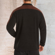 Load image into Gallery viewer, Color-block Reversible Fleece Jacket
