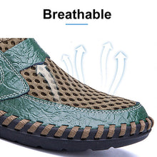 Load image into Gallery viewer, Summer Crocodile Patttern Breathable Mesh Shoes
