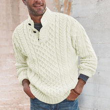 Load image into Gallery viewer, Solid Color Half Turtleneck Knit Sweater
