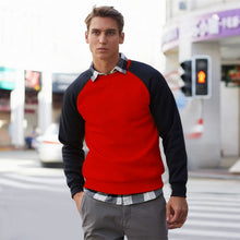Load image into Gallery viewer, Contrast Crew Neck Sweatshirt
