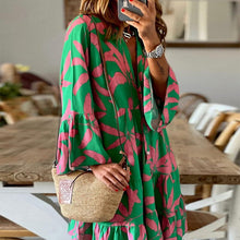 Load image into Gallery viewer, Flared Sleeve Dress
