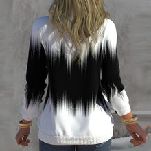 Load image into Gallery viewer, Long-sleeve Sweatshirt with Half Turtleneck
