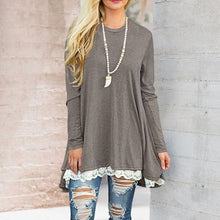 Load image into Gallery viewer, Lace Long Sleeve Dress
