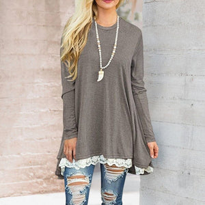 Lace Long Sleeve Dress