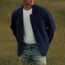 Load image into Gallery viewer, Solid Color Casual Jacket
