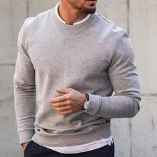 Load image into Gallery viewer, Pullover Solid Crew Neck Waffle Knit Sweater
