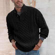 Load image into Gallery viewer, Solid Color Half Turtleneck Knit Sweater
