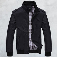 Load image into Gallery viewer, Thin Stand Collar Air Force Bomber Jacket
