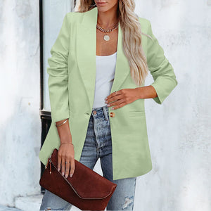 Long Sleeve Elegant Slim Fit Suit