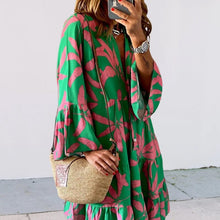 Load image into Gallery viewer, Flared Sleeve Dress
