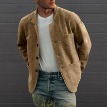 Load image into Gallery viewer, Solid Color Casual Jacket
