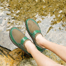 Load image into Gallery viewer, Summer Crocodile Patttern Breathable Mesh Shoes
