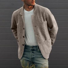 Load image into Gallery viewer, Solid Color Casual Jacket
