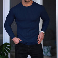 Load image into Gallery viewer, Vertical Crewneck Long Sleeve T-Shirt
