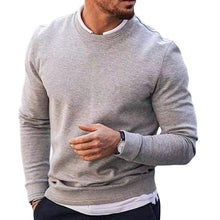 Load image into Gallery viewer, Pullover Solid Crew Neck Waffle Knit Sweater
