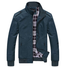 Load image into Gallery viewer, Thin Stand Collar Air Force Bomber Jacket
