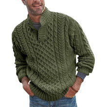 Load image into Gallery viewer, Solid Color Half Turtleneck Knit Sweater
