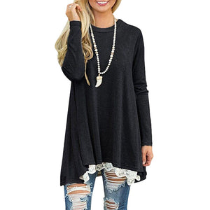 Lace Long Sleeve Dress