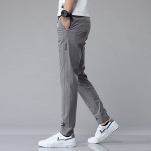 Ice Silk Casual Pants