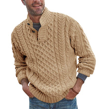 Load image into Gallery viewer, Solid Color Half Turtleneck Knit Sweater
