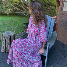 Load image into Gallery viewer, Puff Sleeve Beach Dress
