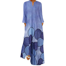 Load image into Gallery viewer, Long Sleeve Crew Neck Swing Dress
