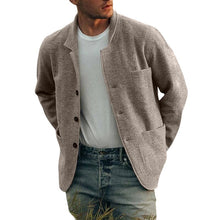 Load image into Gallery viewer, Solid Color Casual Jacket
