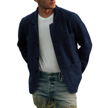 Load image into Gallery viewer, Solid Color Casual Jacket
