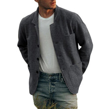 Load image into Gallery viewer, Solid Color Casual Jacket
