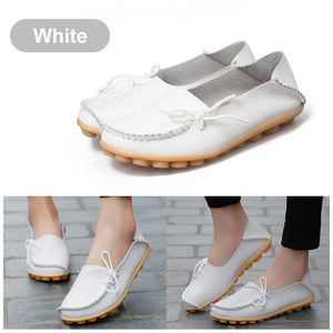 Comfortable Flat Leather Shoes