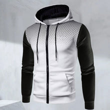 Load image into Gallery viewer, Printed Dot Colorblock Sweatshirt
