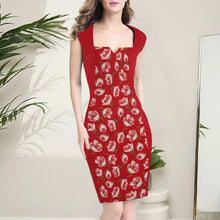 Load image into Gallery viewer, Square Collar Dress
