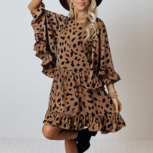 Load image into Gallery viewer, Printed Doll Sleeve Dress
