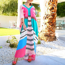 Load image into Gallery viewer, Rainbow Beach Cover Up
