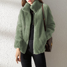 Load image into Gallery viewer, Padded Coat Stand-collar Double-faced Fleece Jacket

