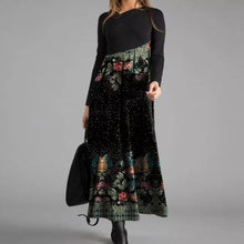 Load image into Gallery viewer, Printed Long Sleeve Slim Fit Dress
