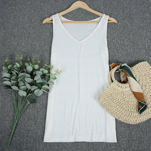 Cotton Sleeveless Casual Simple Vest