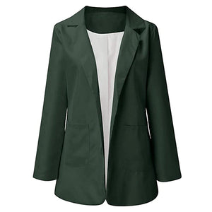 Women's Fashion Lapel Slim Cardigan Temperament Suit Jacket