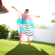 Load image into Gallery viewer, Rainbow Beach Cover Up
