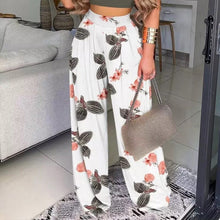 Load image into Gallery viewer, Floral Print Track Pants
