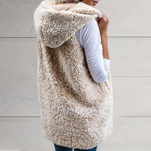 Load image into Gallery viewer, Plush Vest with Hooded Pockets
