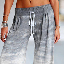 Load image into Gallery viewer, Loose Ombre Print Yoga Wide-Leg Jogger Pants
