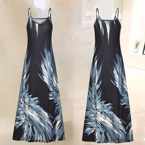 Flame Print Camisole Dress