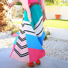 Load image into Gallery viewer, Rainbow Beach Cover Up
