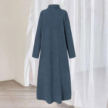 Load image into Gallery viewer, Solid Color Turtleneck Dress
