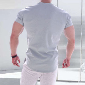 Crew Neck Solid T-Shirt