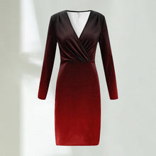 Load image into Gallery viewer, Women&#39;s Long Sleeve Tight Dress
